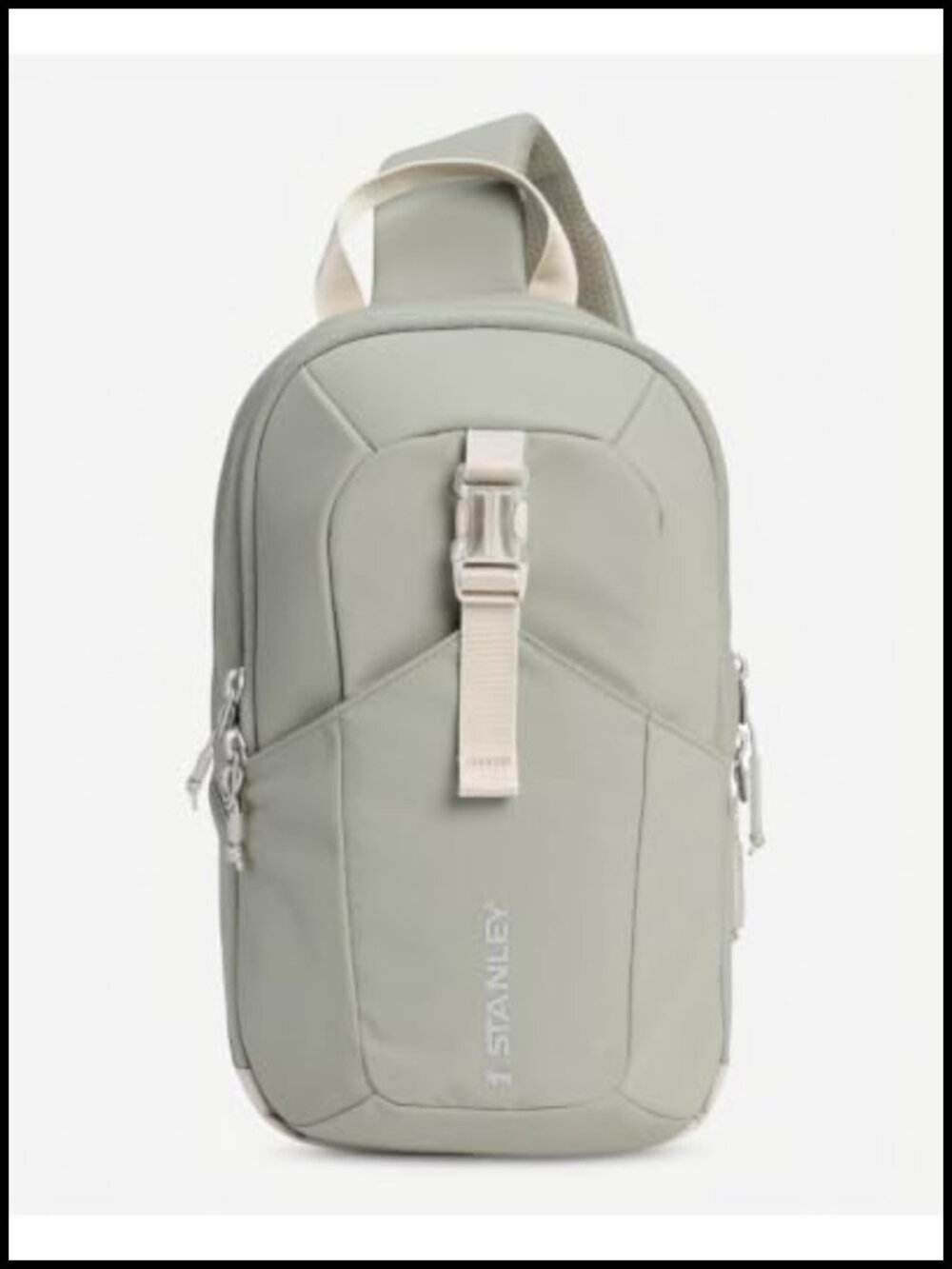 Vitalize Crossbody Bag Hydration Sling Zippered Drinkware Compartment